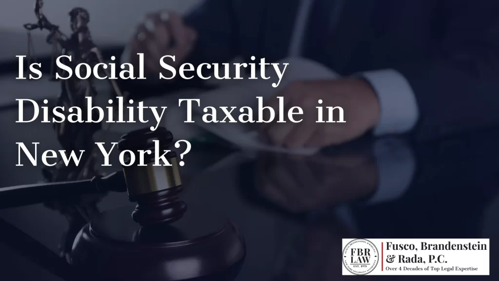Is Social Security Disability Taxable in New York_ image